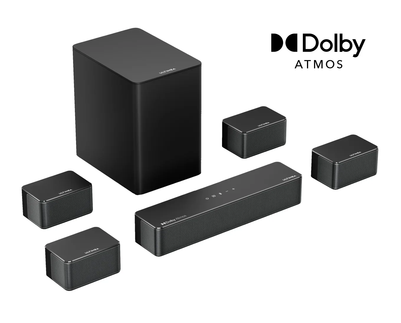 Poseidon D80 Soundbar Remote Control